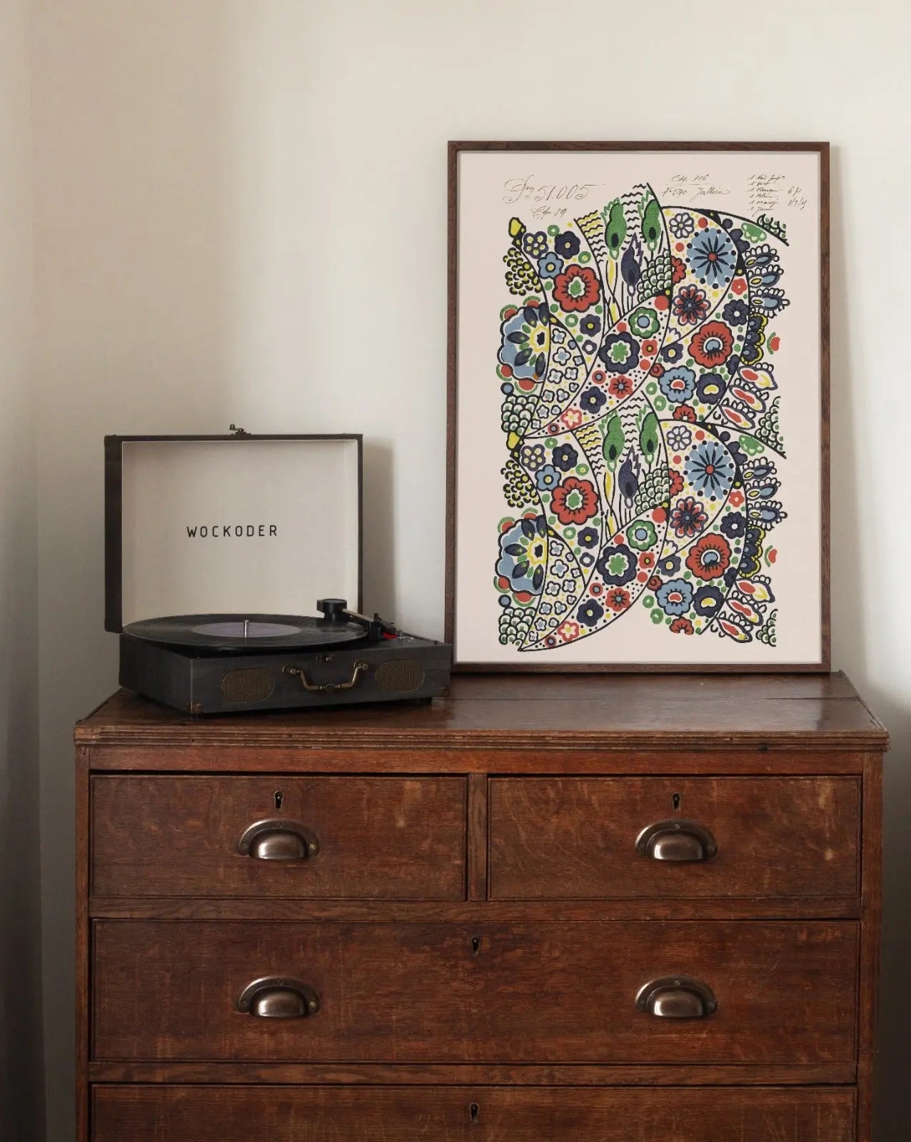 No.098 - Kyoto Woodblock - 1929 - Vintage Archive Poster Prints Print~Sisters