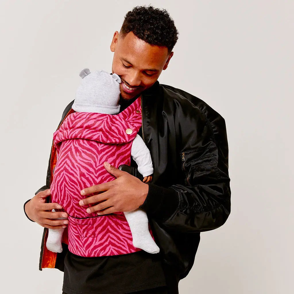 Nomad Air Animal Print Baby Carrier - Flaming Zebrano Bizzi Growin Nursery Interiors