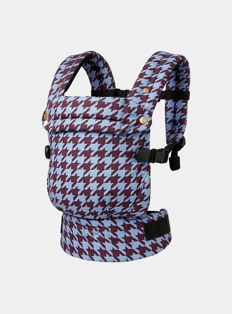 Nomad Air Houndstooth Baby Carrier - Harlow Lavender Blue Bizzi Growin Nursery Interiors