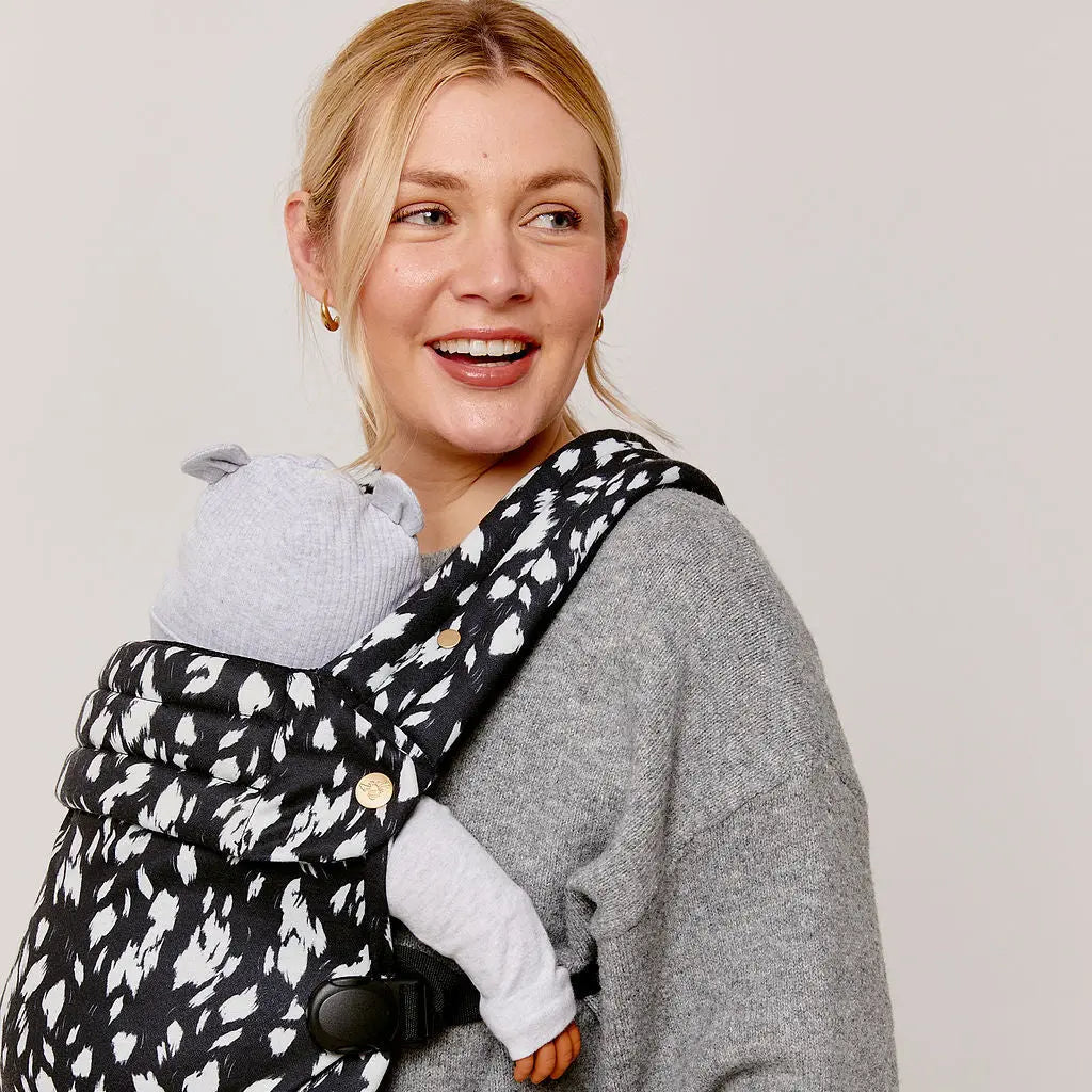 Nomad Air Monochrome Print Baby Carrier - Orca Bizzi Growin Nursery Interiors