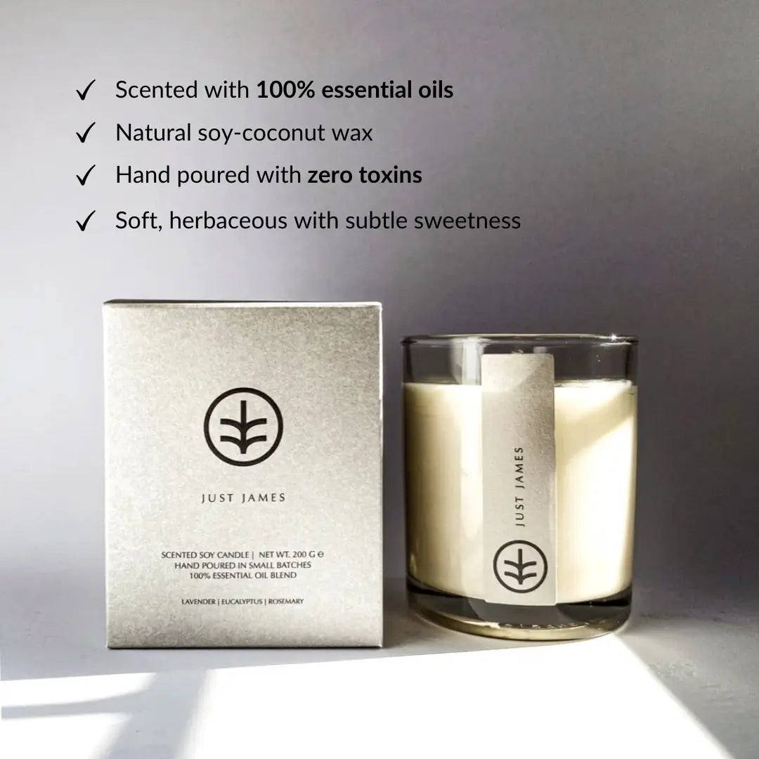 Non-Toxic Organic Candle (Hand Poured) Ethical Bedding™