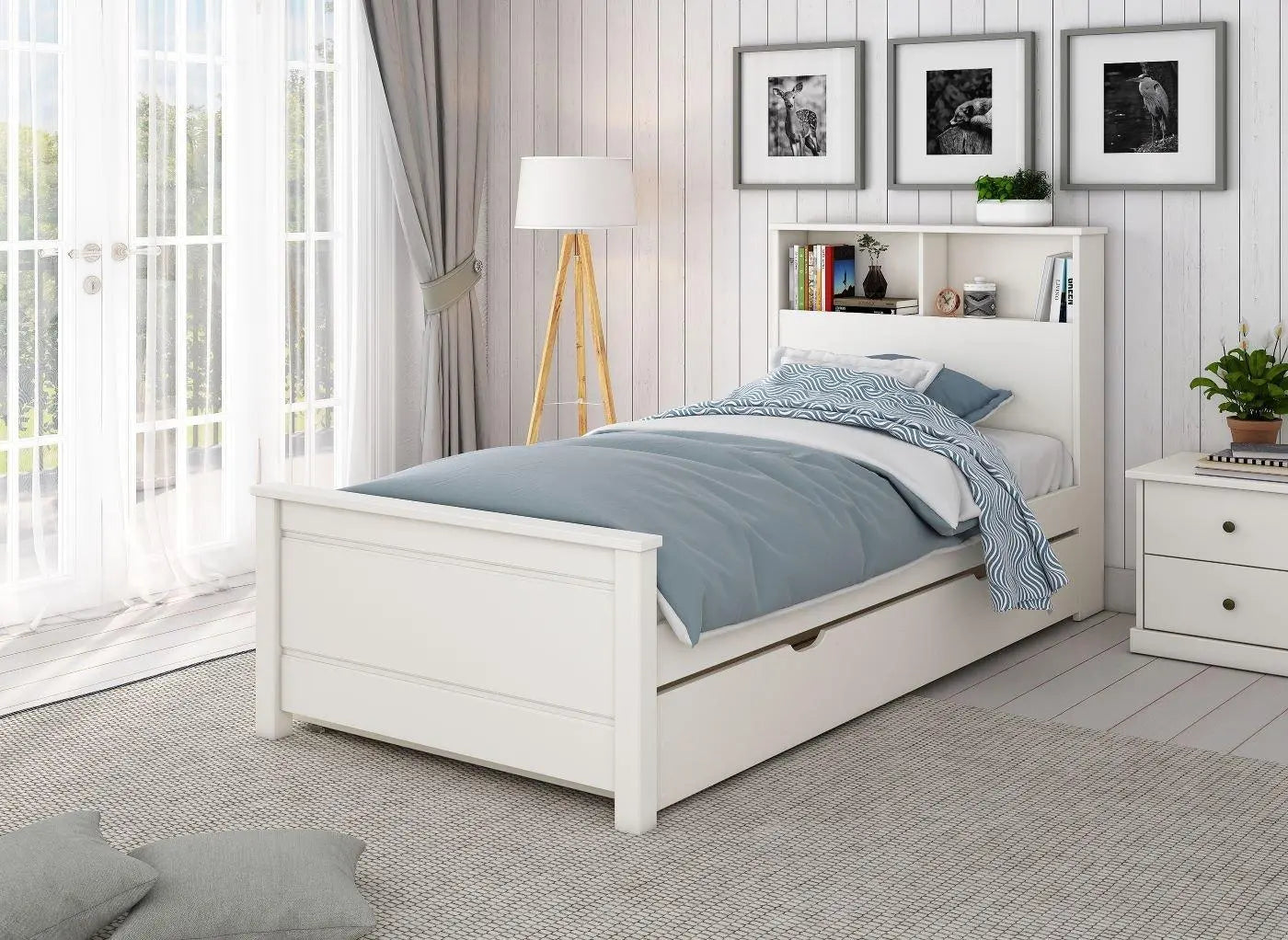 Northwood Storage w Trundle - White Dreams