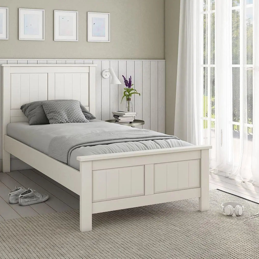 Northwood Wooden Bed Frame - White Dreams