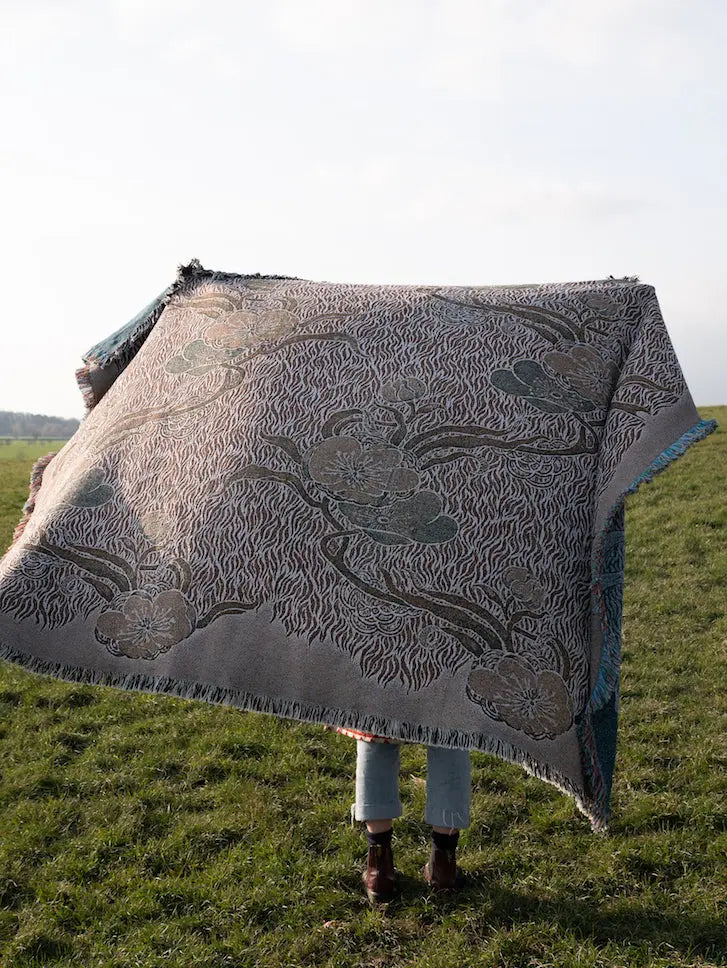 Nouveau Blossom Blanket Print~Sisters