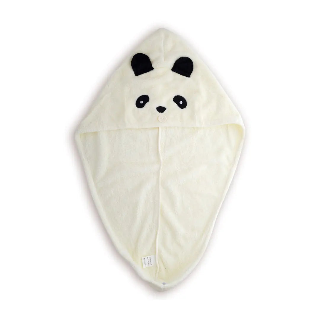 Novelty Hair Towel Wrap, Panda SMUG