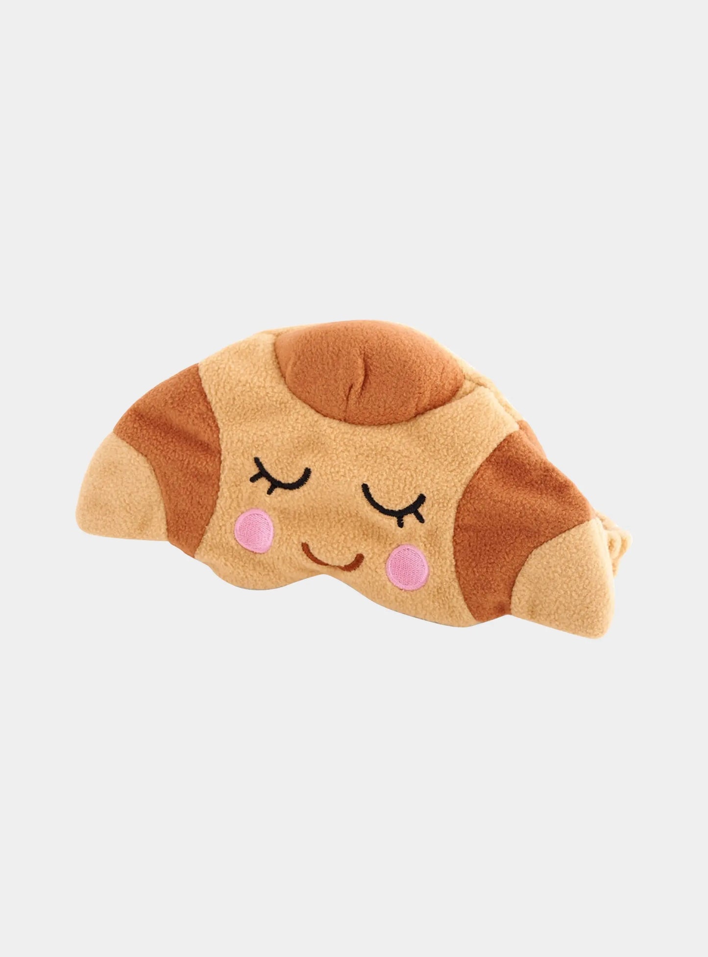 Novelty Plush Sleep Mask - Croissant SMUG