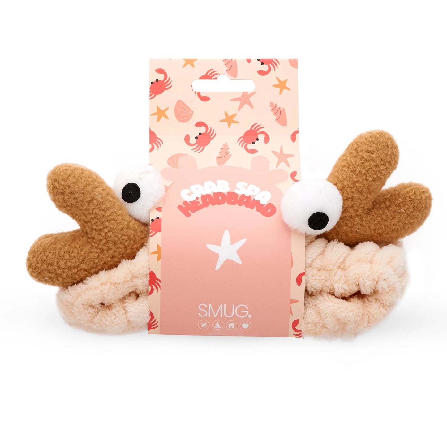Novelty Spa Headband - Crab SMUG