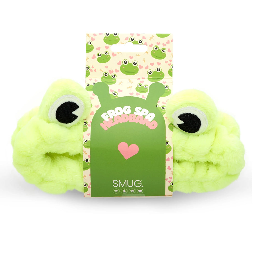 Novelty Spa Headband - Frog SMUG