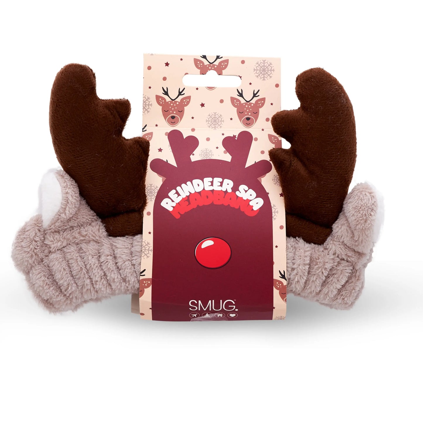 Novelty Spa Headband - Reindeer SMUG
