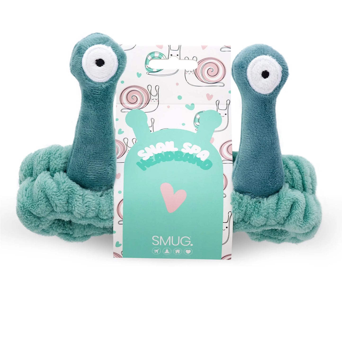 Novelty Spa Headband - Snail SMUG