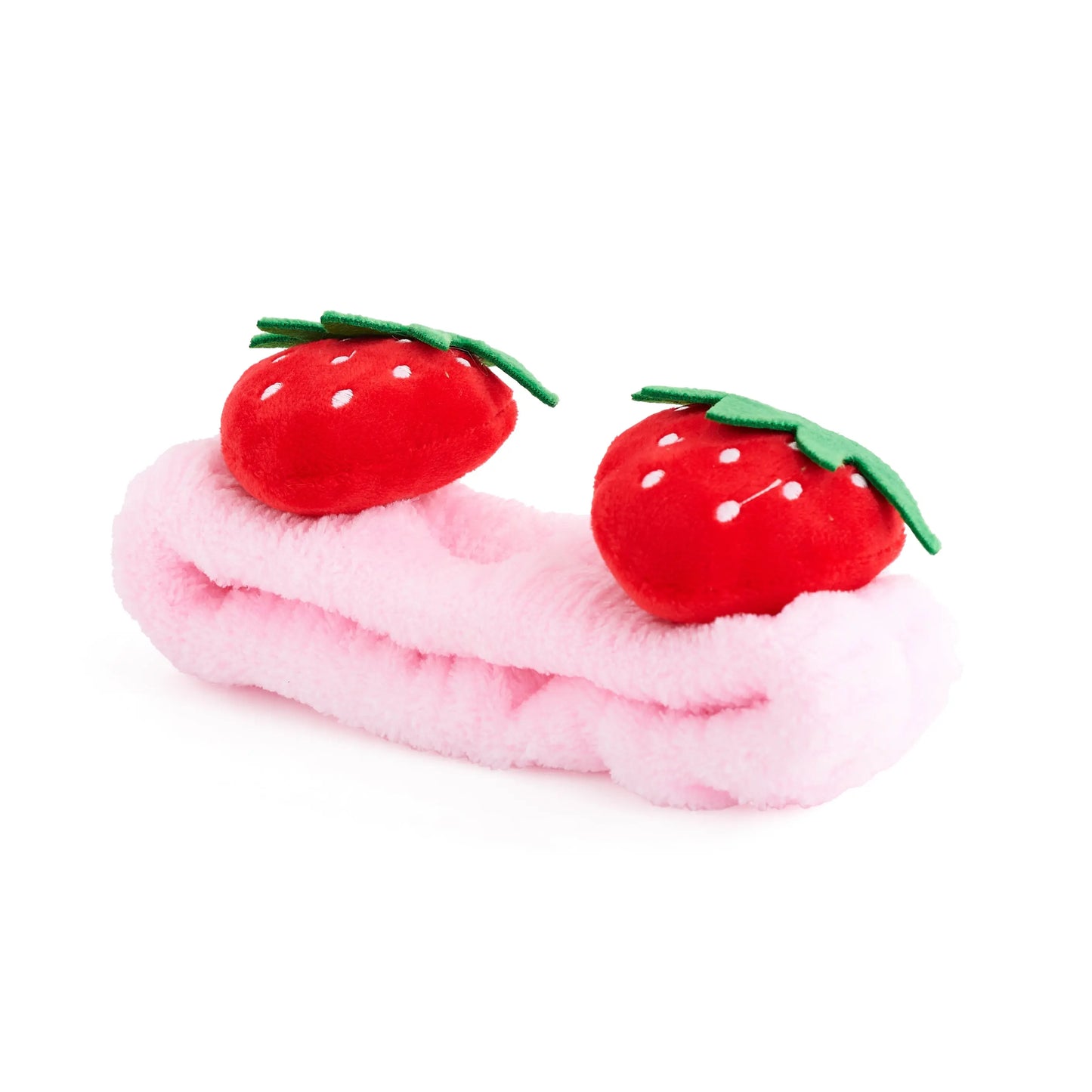 Novelty Spa Headband - Strawberry SMUG