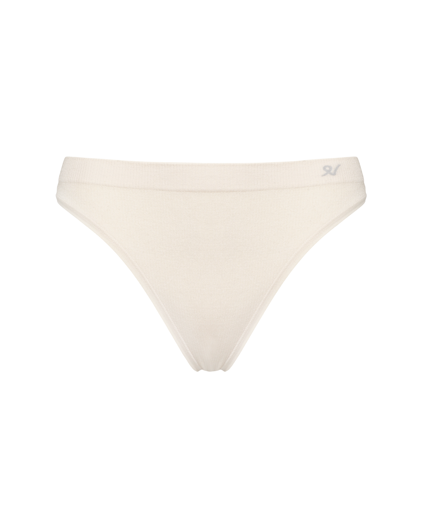 The TENCEL™ Seamless Thong - White Sand Nudea