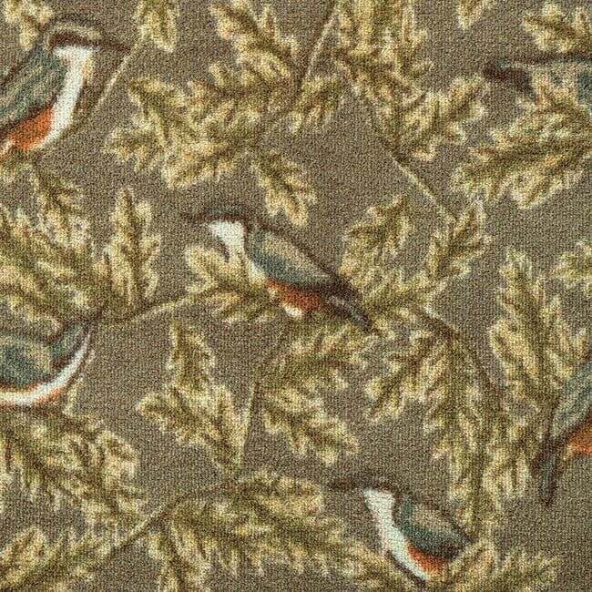 Eco-Friendly Washable Birds Mat The Rugs