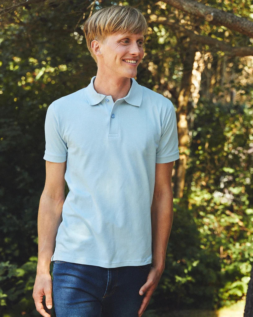 Fairtrade Organic Polo Shirt: Mens Earth Wardrobe