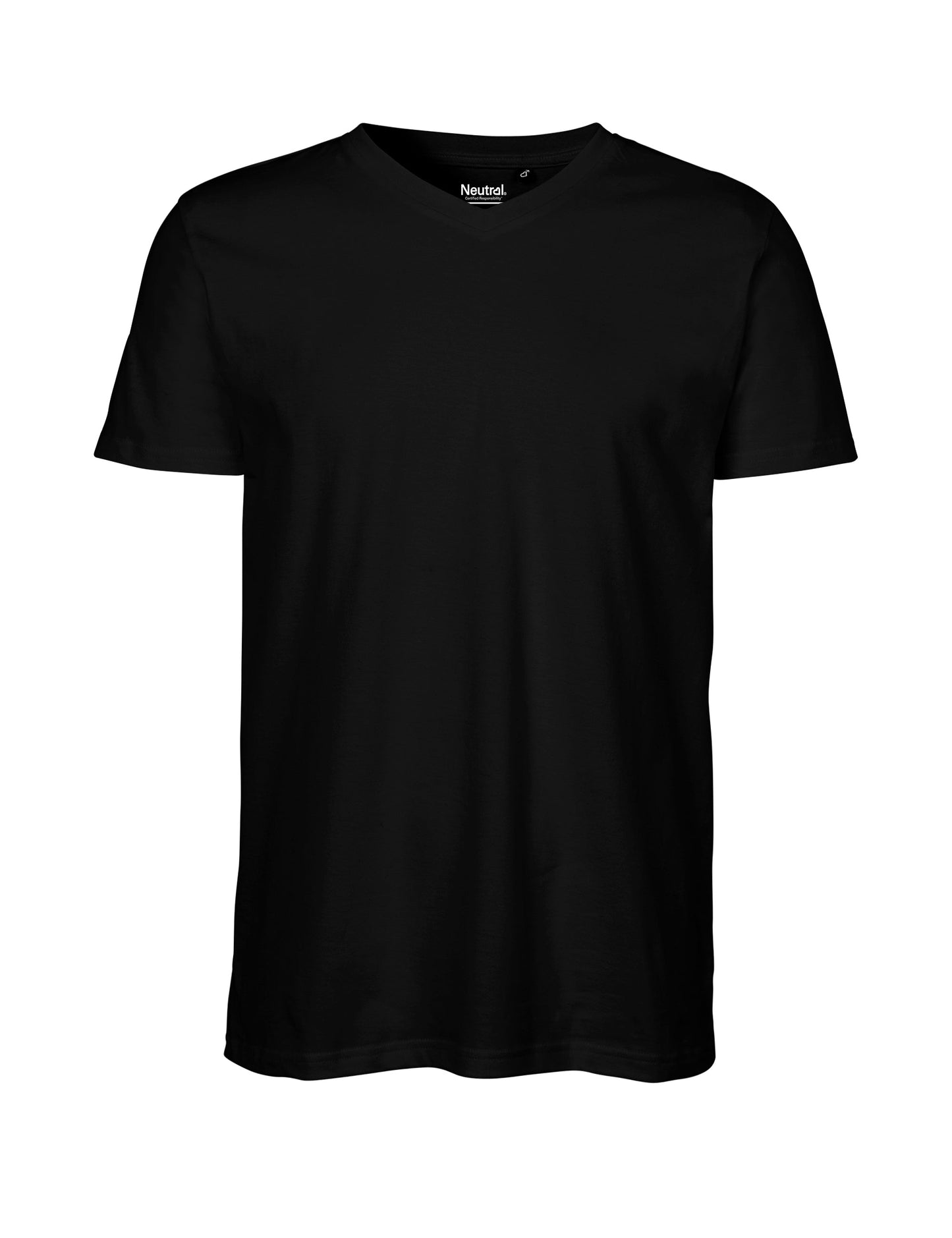 Fairtrade Organic V-neck T-shirt: Mens Earth Wardrobe