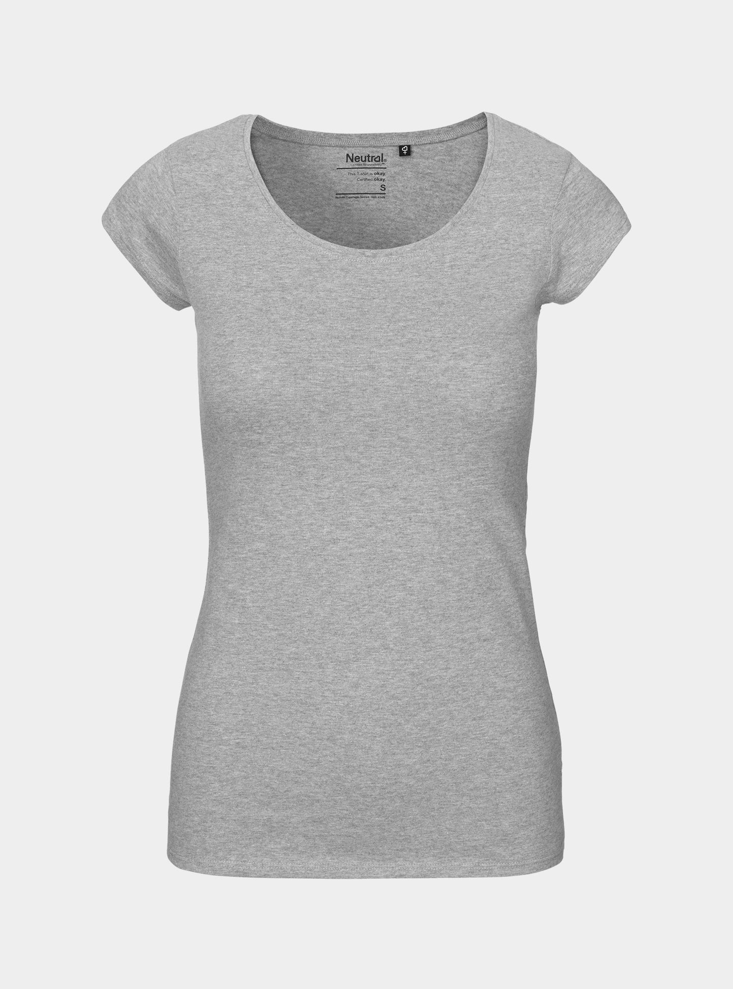 Fairtrade Organic Roundneck T-shirt: Womens Earth Wardrobe