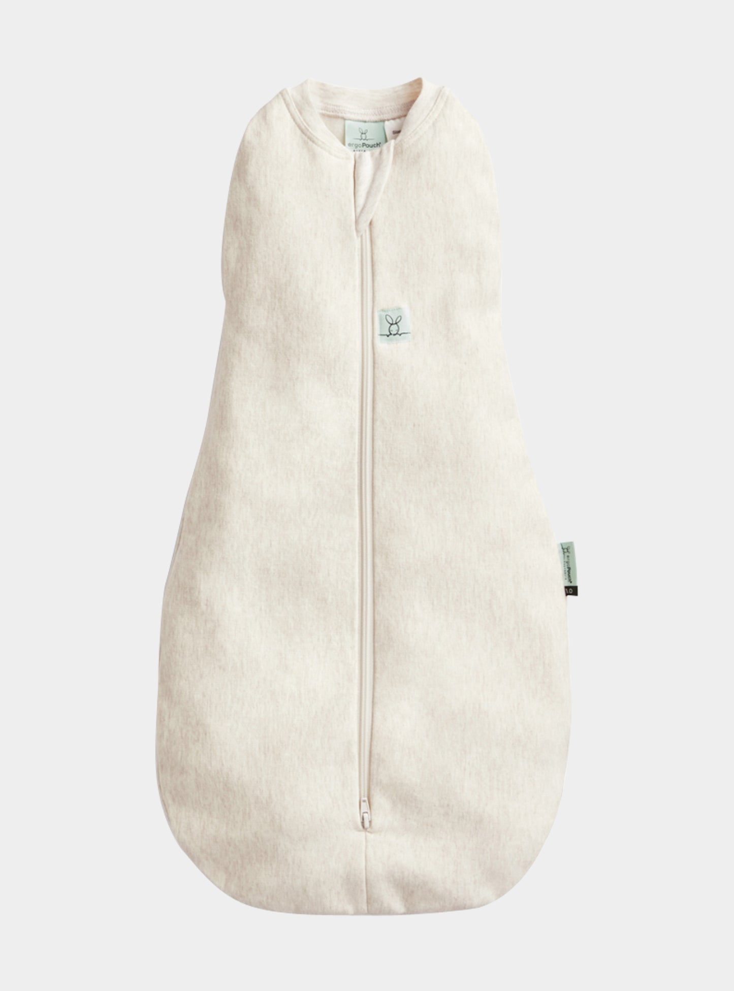 Organic All Year Cocoon Swaddle Sleeping Bag - Oatmeal 1.0 TOG ergoPouch