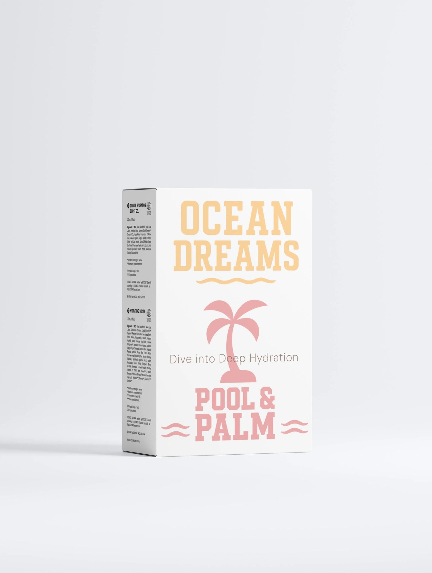 Ocean Dreams Hydration Duo: "Sea-rum Soak" Hydrating Serum & "Double Dip" Hydration Gel - SAVE £12.99! Pool & Palm