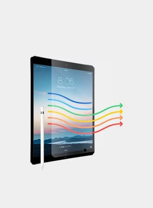 Anti light screen protector iPad