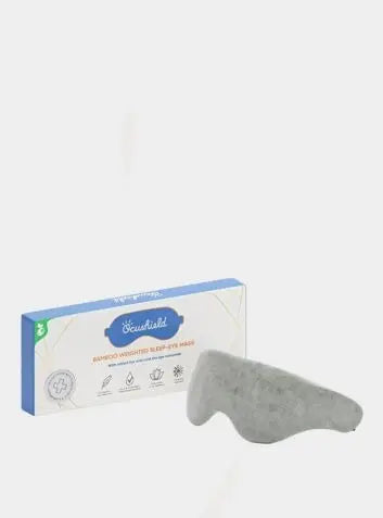 Eye Mask Improved Sleep Bamboo Weighted & Blackout