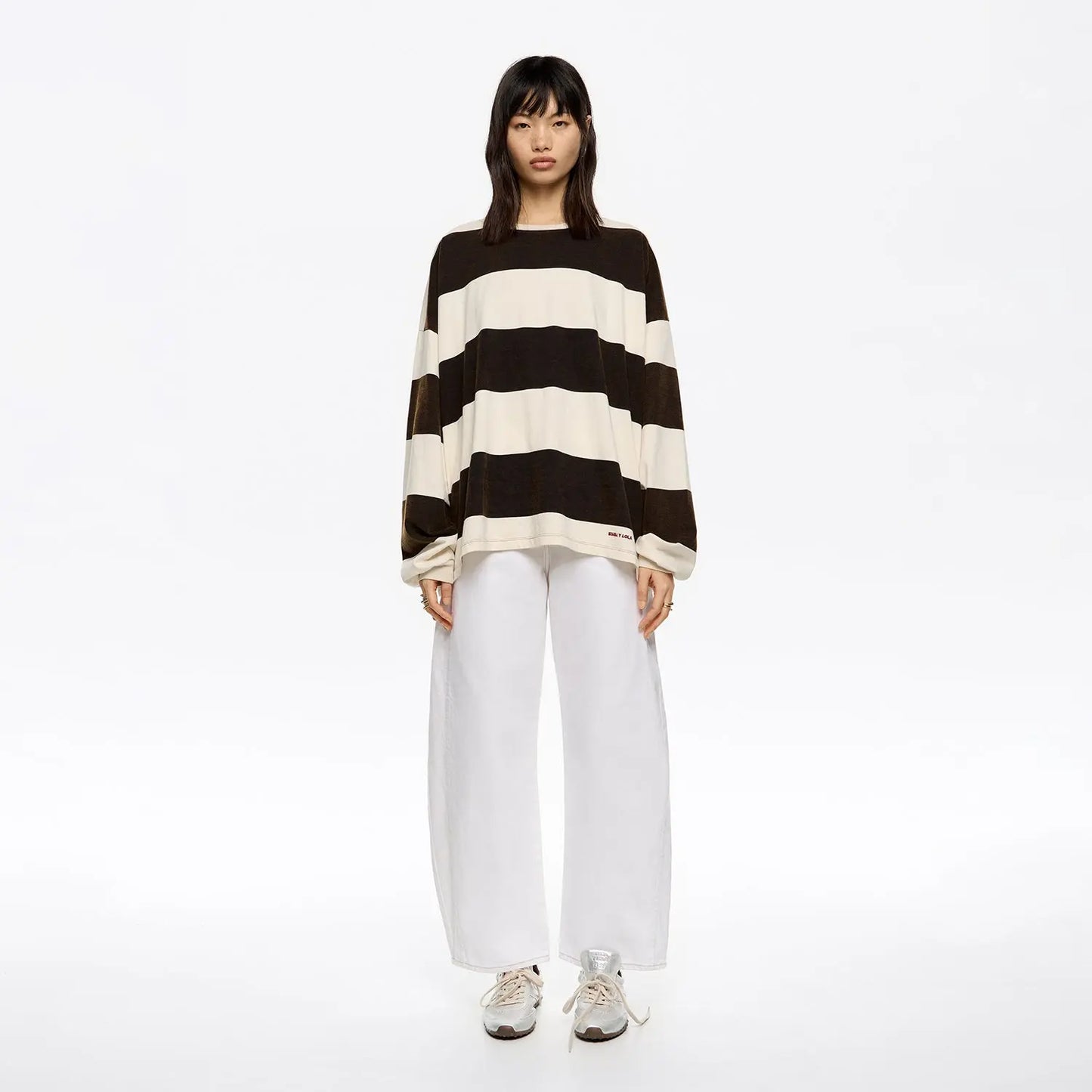 Off-white buckled denim jeans Bimba y Lola UK