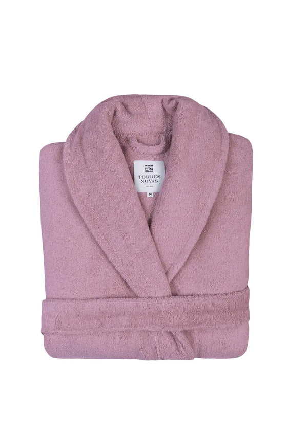 Old Pink Classic Cotton Bathrobe Torres Novas