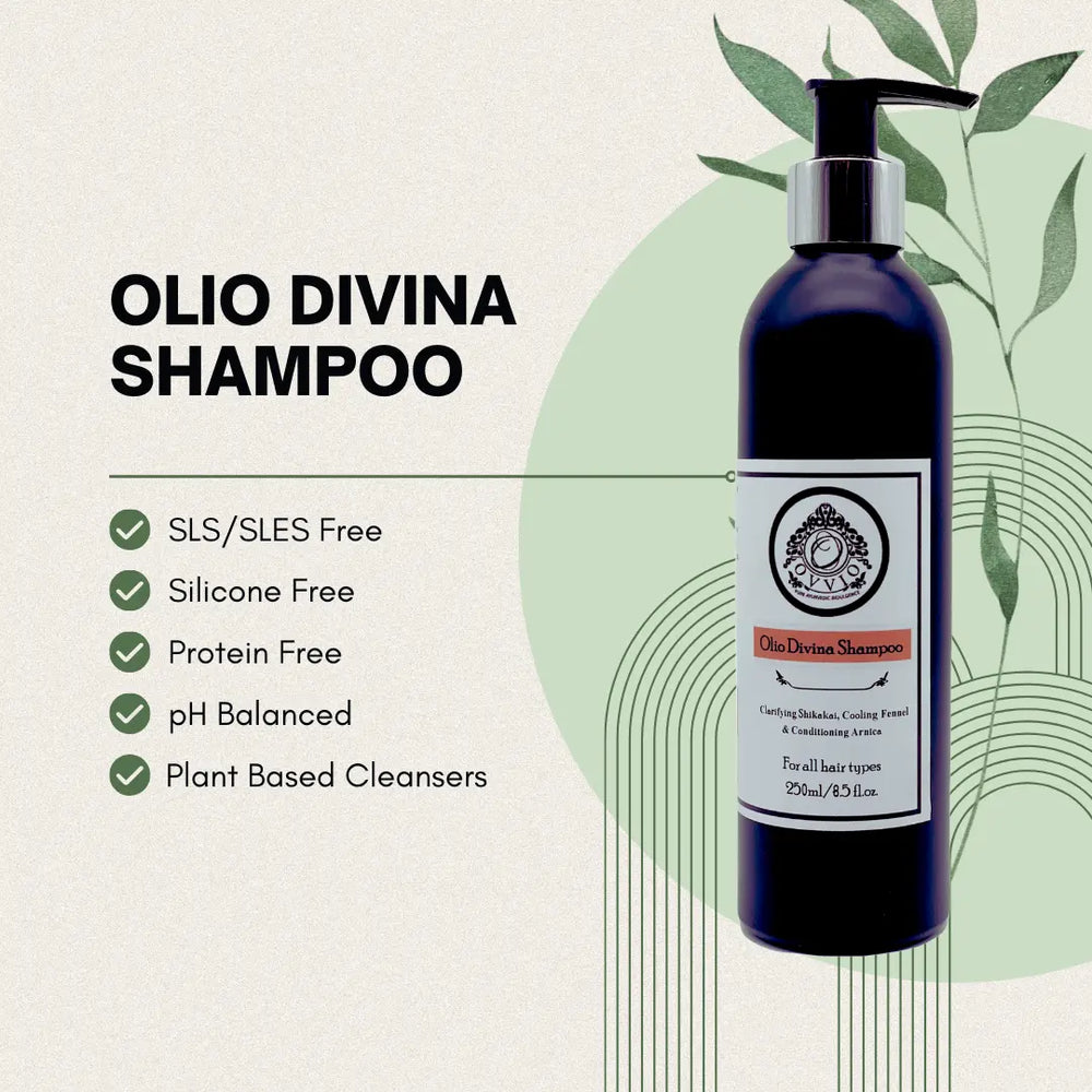 Olio Divina Hair Growth Ayurvedic Shampoo Ovviovita