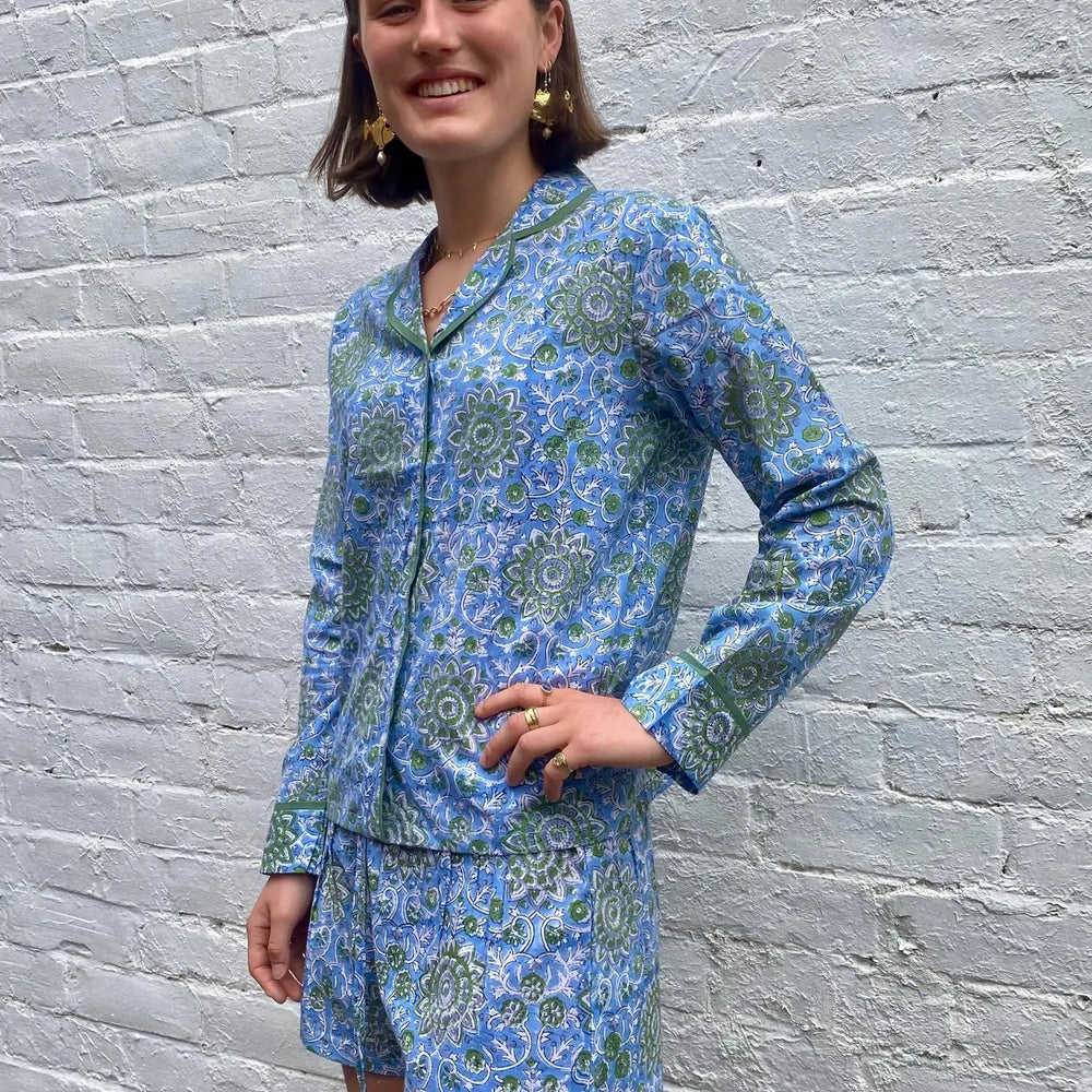 Olive Sky Women's Pyjama Short Set Madder & More