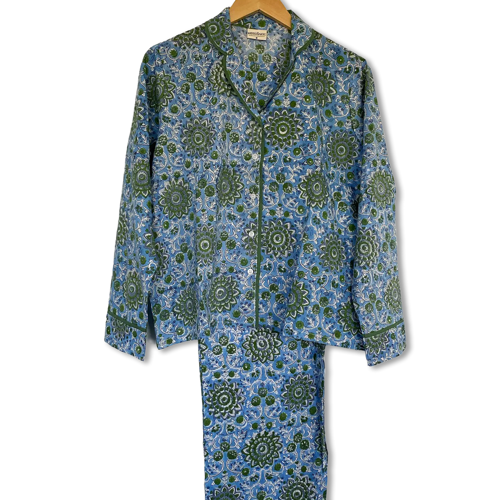 Olive Sky Women's Pyjama Trouser Set Madder & More