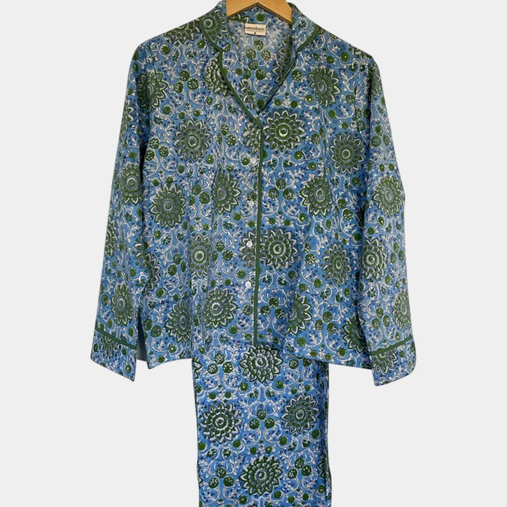 Olive Sky Women's Pyjama Trouser Set Madder & More