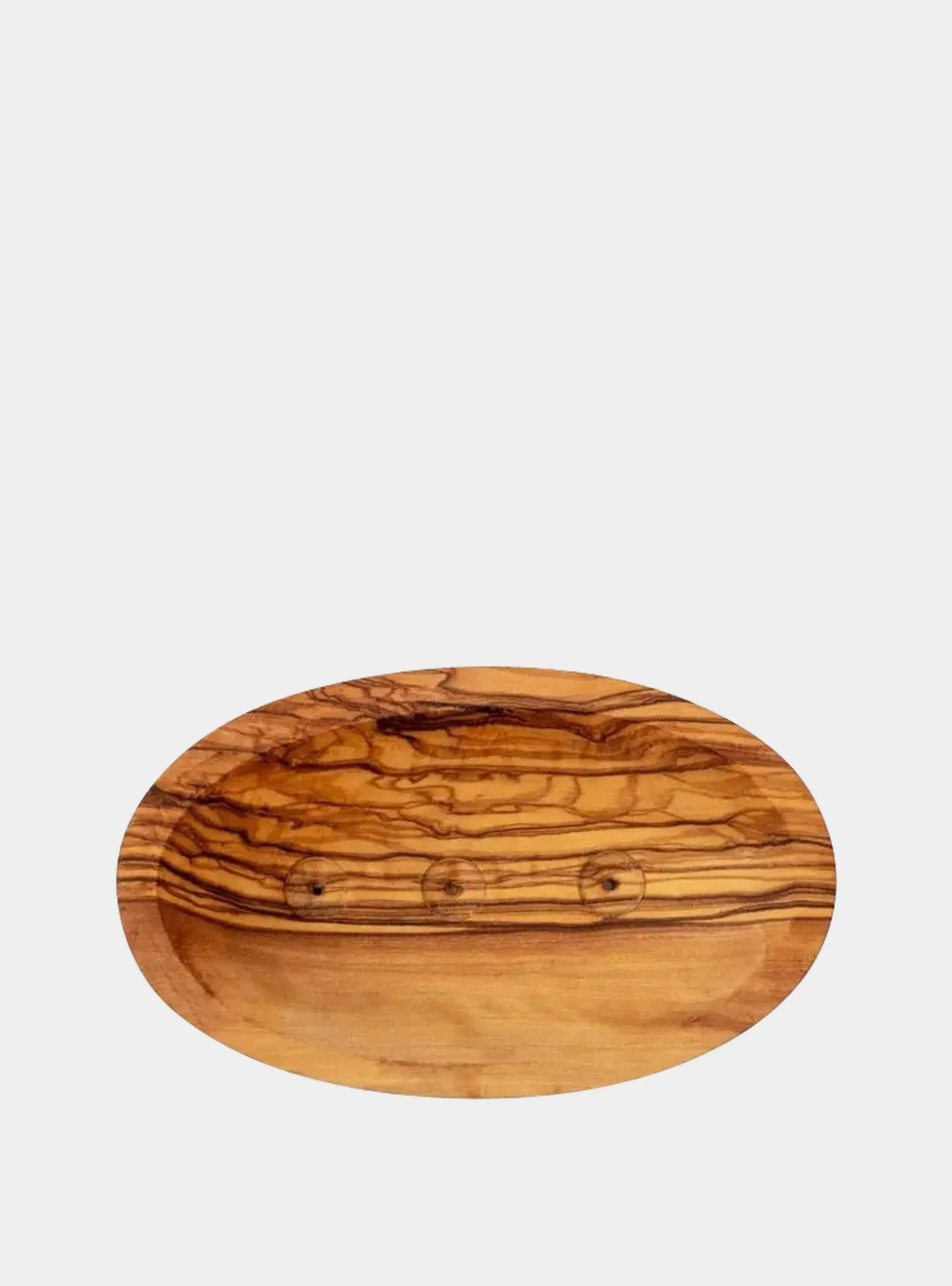 Olive Wood Boat Shape Soap Dish Eco Bath London