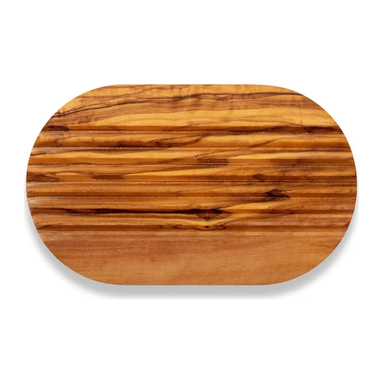 Olive Wood Ridged Soap Dish Eco Bath London