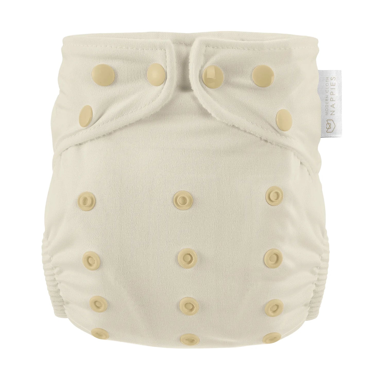 One Size All-In-One Reusable Cloth Nappy - Soft Sand Modern Cloth Nappies