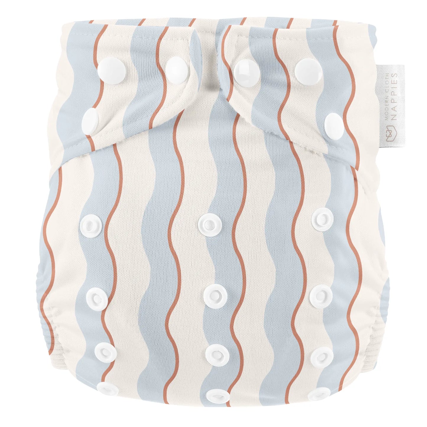 One Size Baby to Toddler Reusable Swim Nappies - Wiggle Waves Modern Cloth Nappies