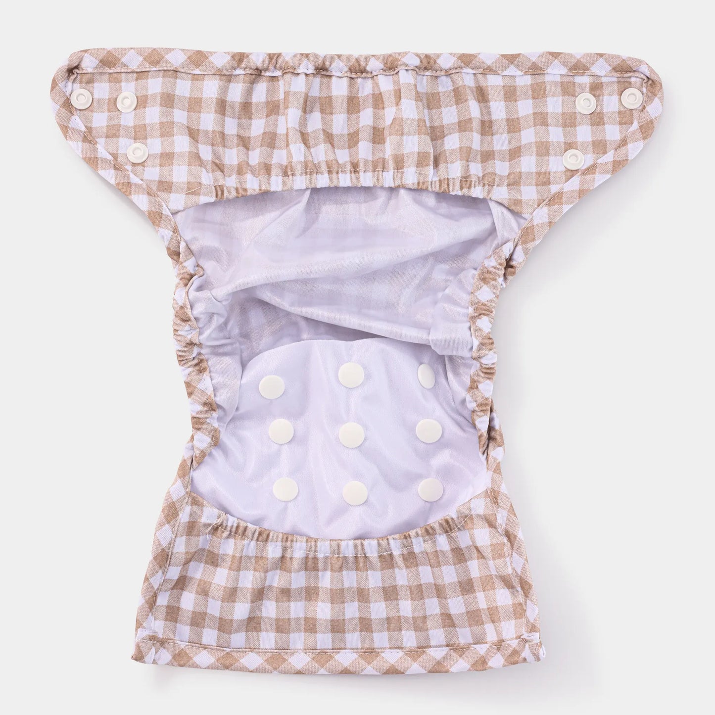 One Size Reusable Cloth Nappy Wrap - Soft Sand Modern Cloth Nappies