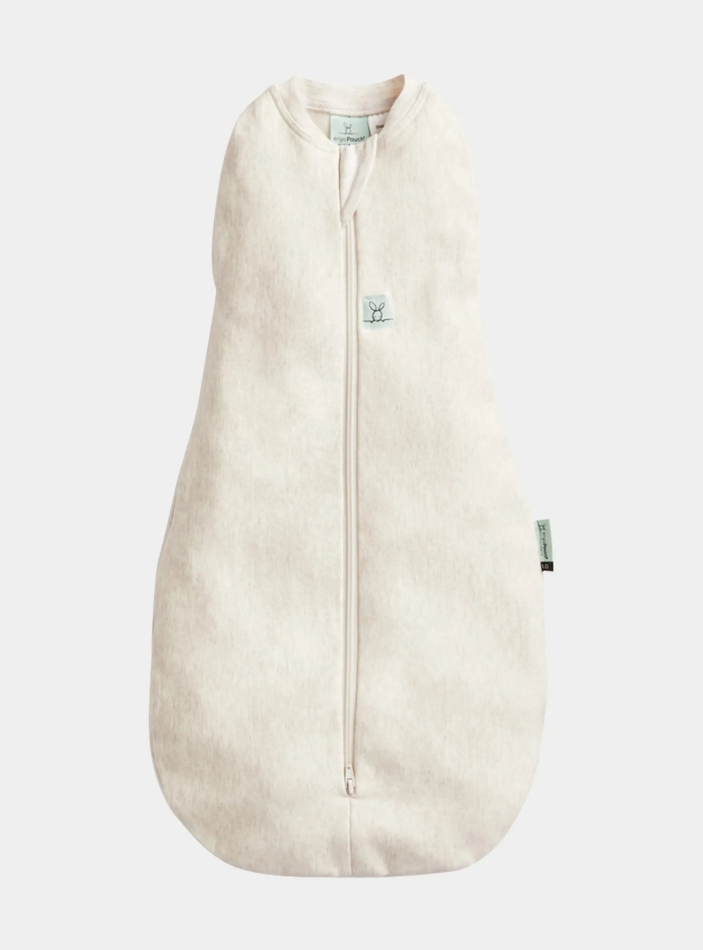 Organic All Year Cocoon Swaddle Sleeping Bag - Oatmeal 1.0 TOG ergoPouch