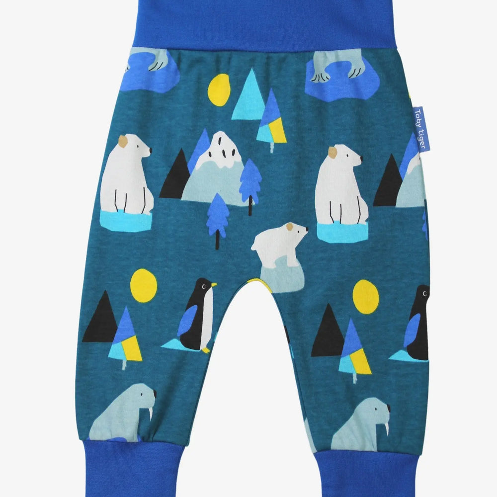 Organic Arctic Print Yoga Pant Toby Tiger