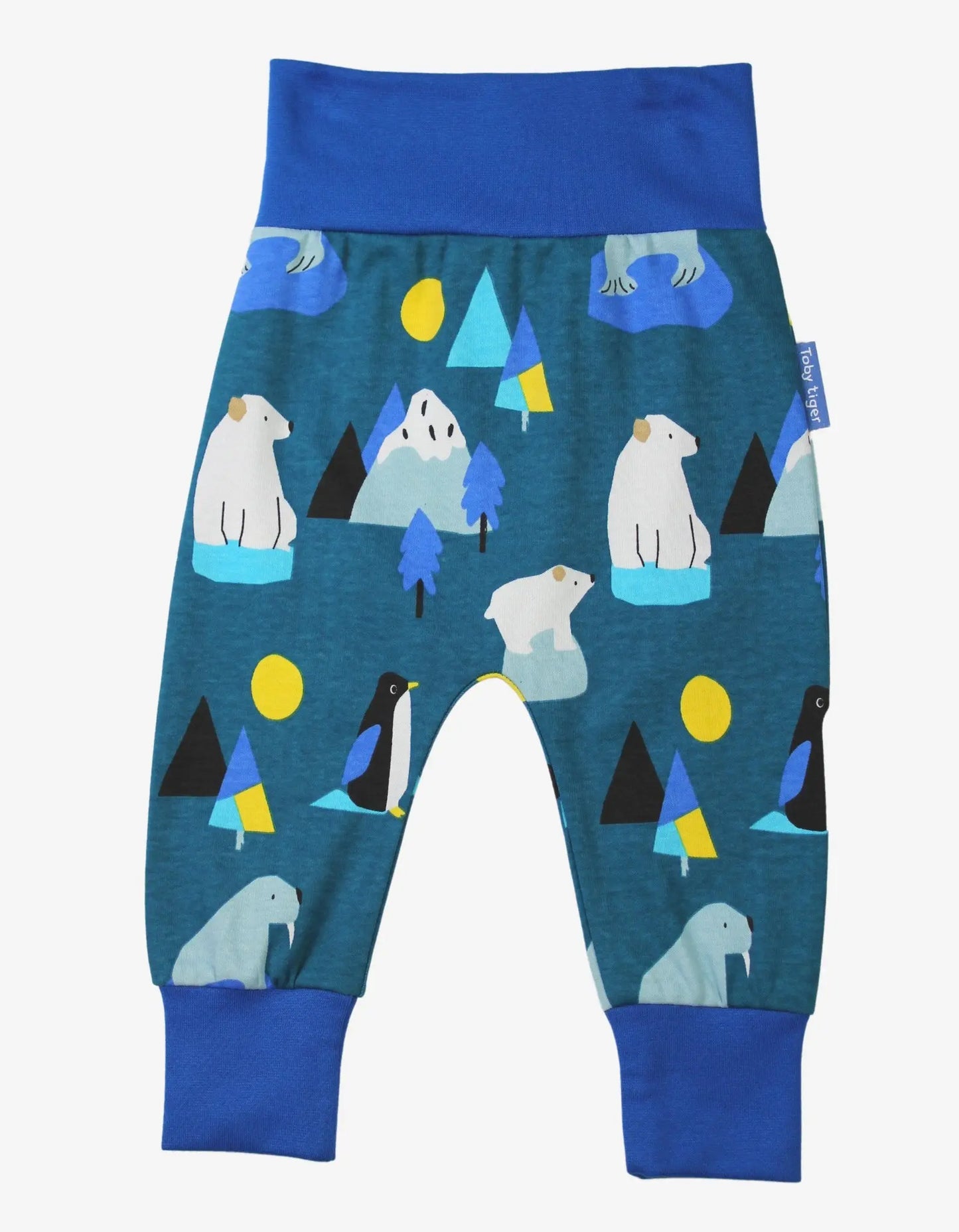 Organic Arctic Print Yoga Pant Toby Tiger