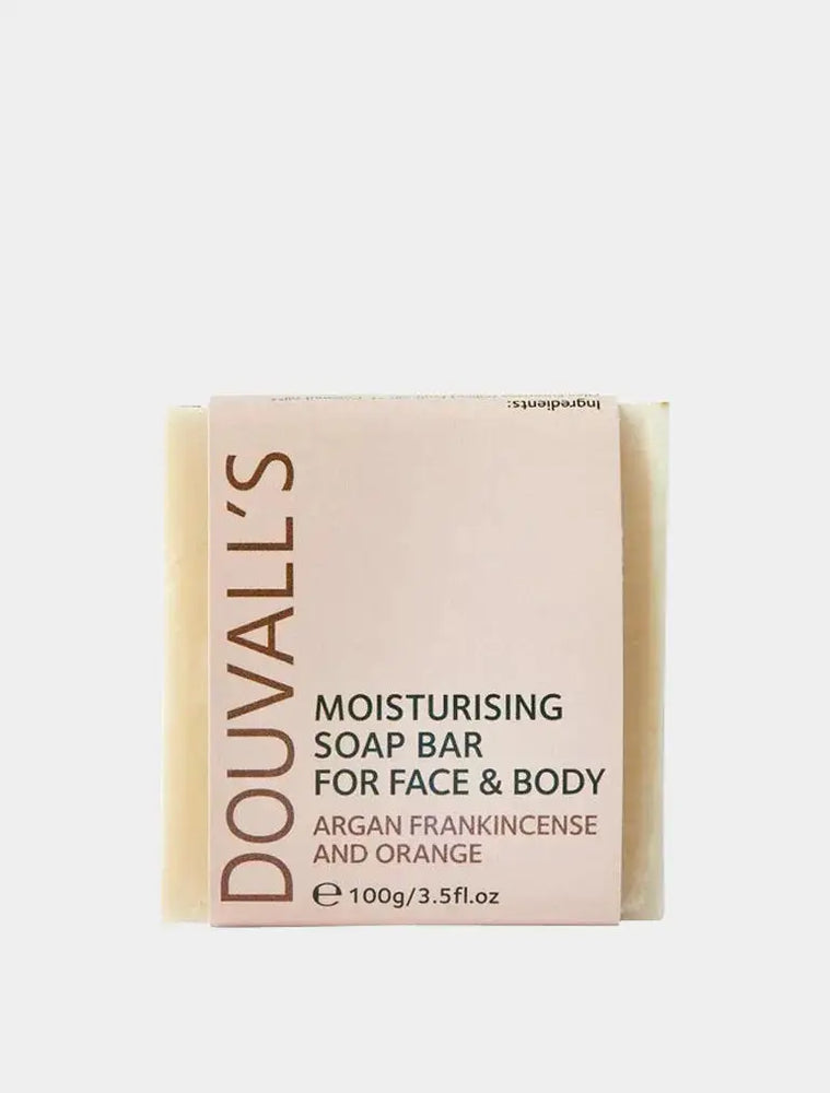 Organic Argan & Orangery Soap 100g | Nourishing, Ethical, and Giving Back Douvalls Beauty