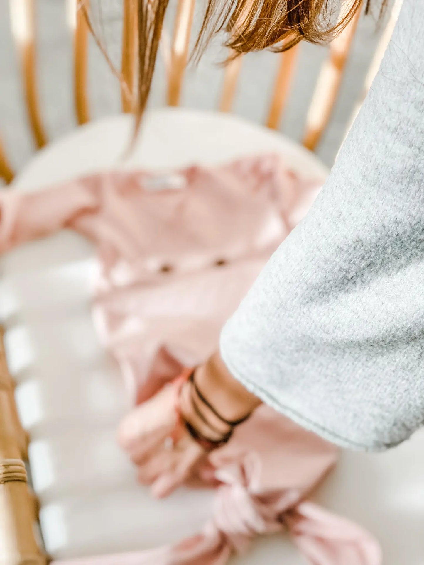 Organic Baby Knotted Gown Norishor