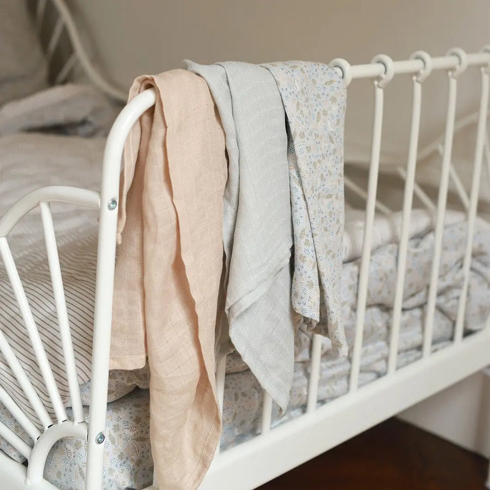 Organic Baby Muslin Squares Set of 3 - Nature Trail Avery Row