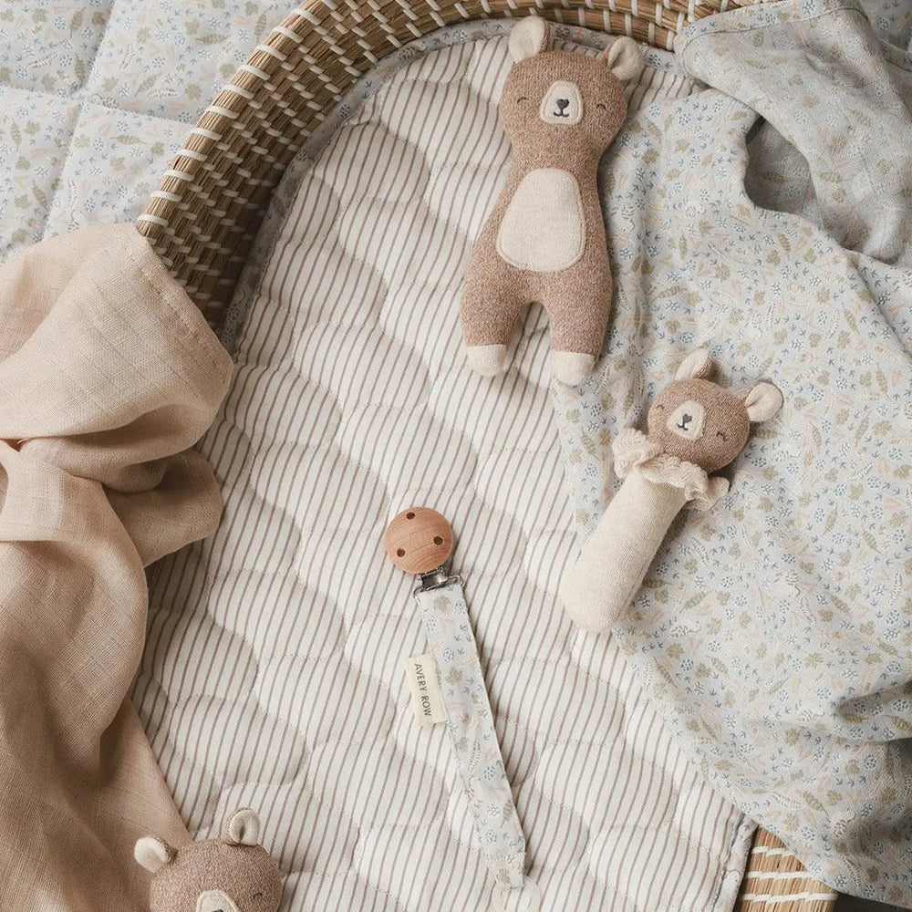 Organic Baby Muslin Swaddle - Nature Trail Avery Row