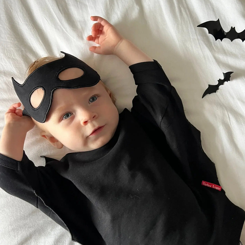 Organic Batwing T-Shirt & Mask Costume Set Toby Tiger