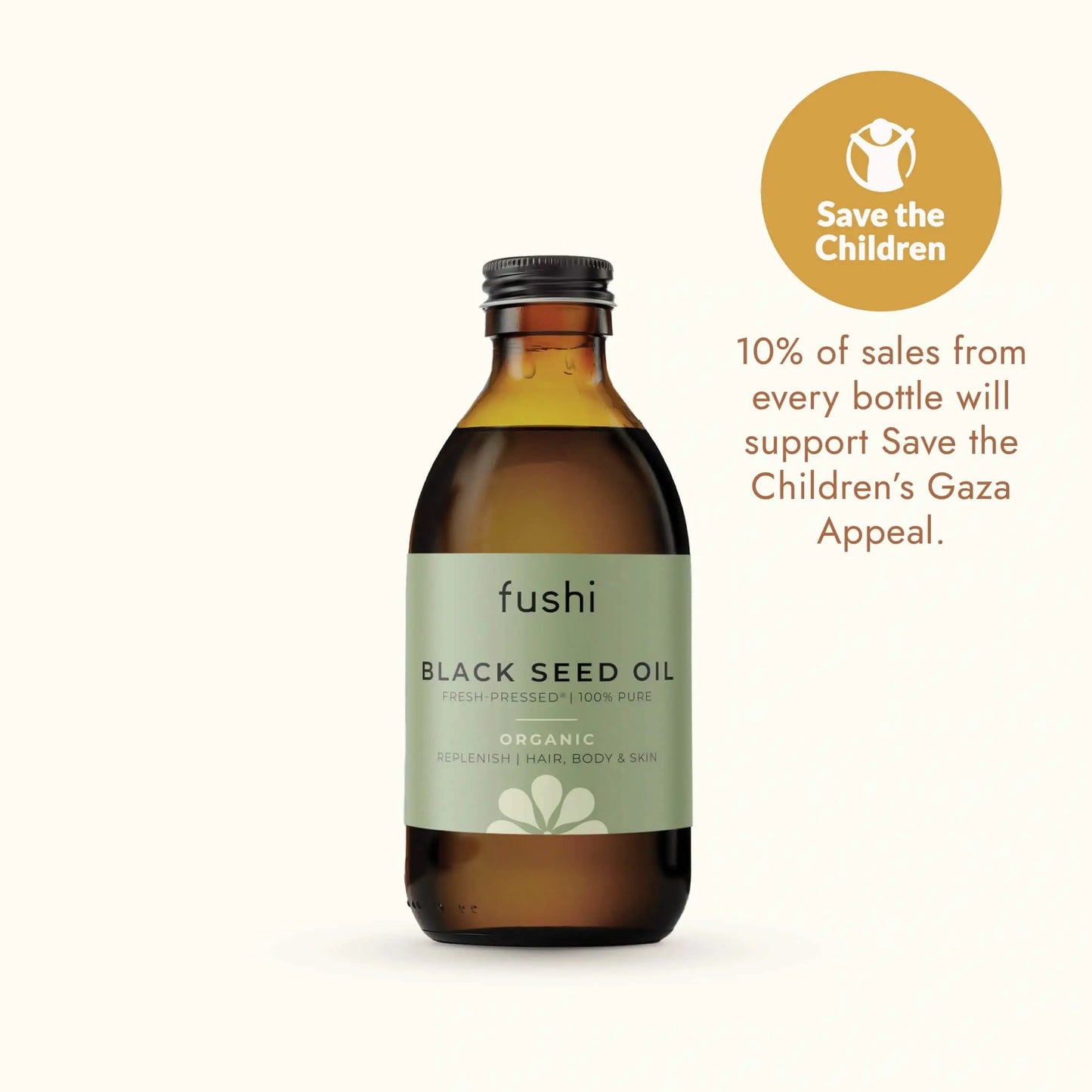 Organic Black Seed Oil 250ml Fushi Wellbeing
