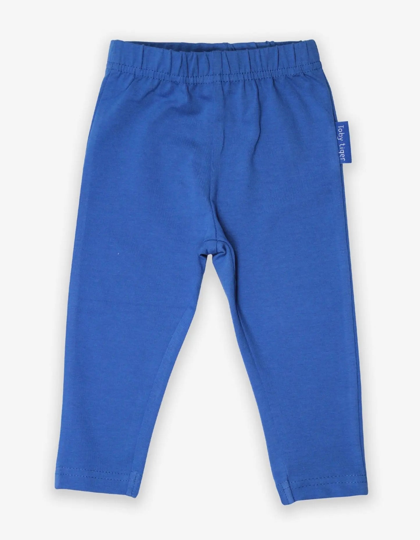 Organic Blue Basic Leggings Toby Tiger