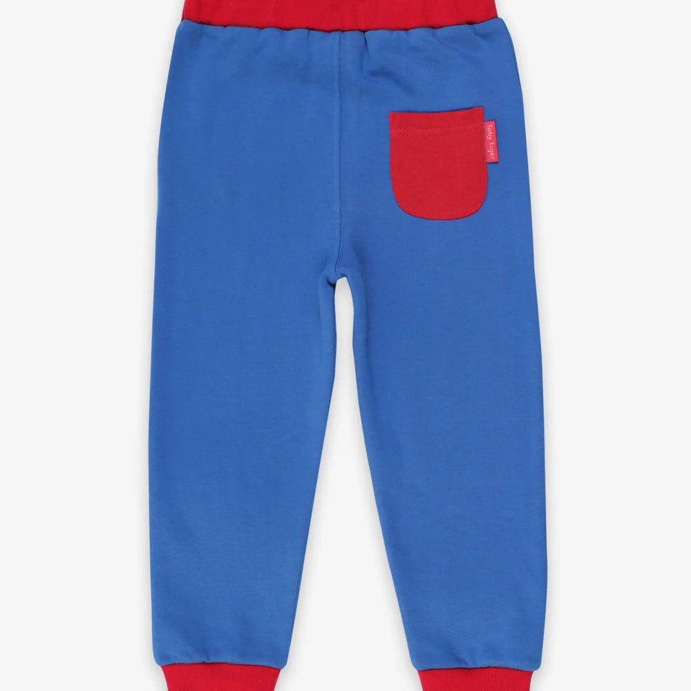 Organic Blue Joggers Toby Tiger