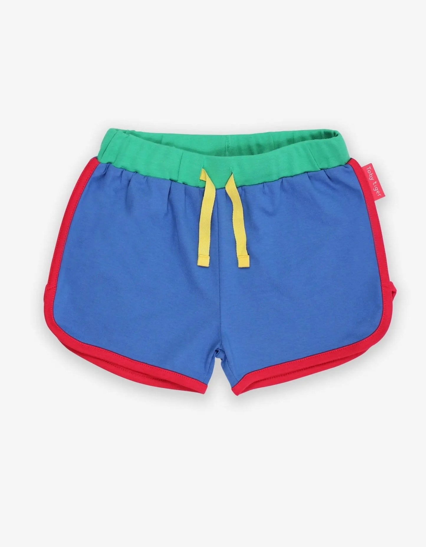 Organic Blue Running Shorts Toby Tiger