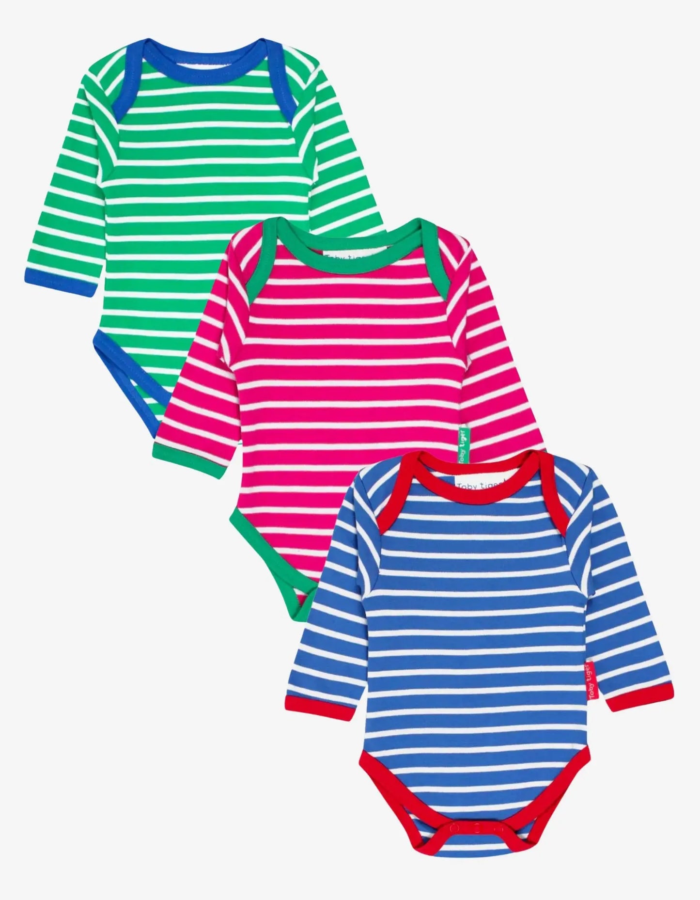 Organic Breton Baby Bodysuit Bundle Toby Tiger
