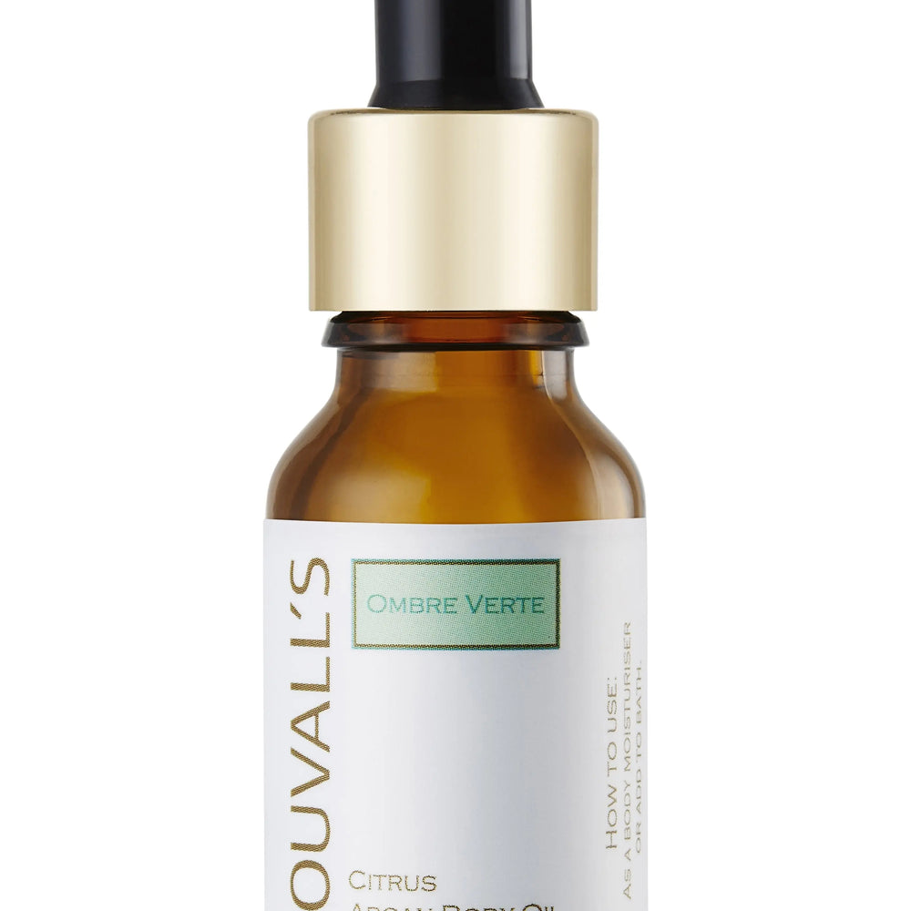Organic Citrus Scented Argan Body Oil 15ml | Hydrating and Revitalising With Pure Essential Oils Douvalls Beauty