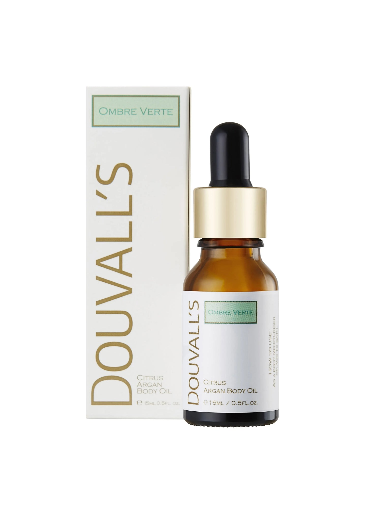 Organic Citrus Scented Argan Body Oil 15ml | Hydrating and revitalising with pure essential oils Douvalls Beauty